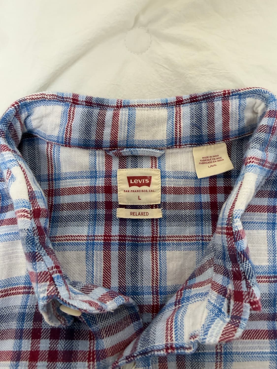 Levi’s western check shirts 상품이미지2