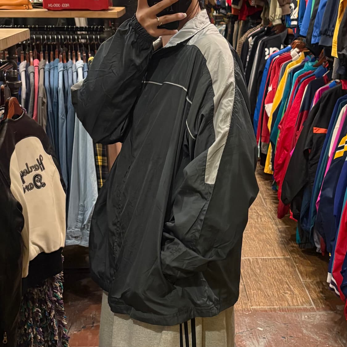 [HI] nike 바람막이 그레이 상품이미지4