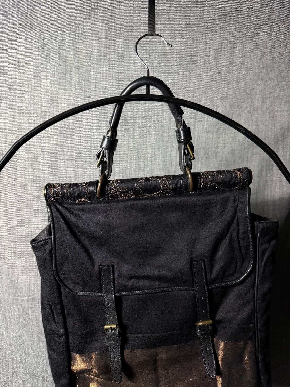 드리스반노튼 빈티지 자카드 핸드백 상품이미지7