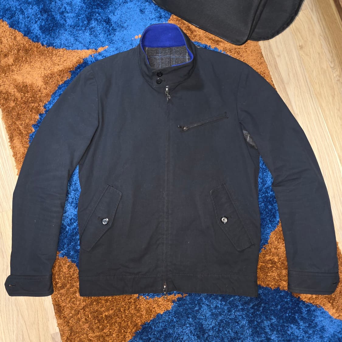 어태치먼트 해링턴 울 자켓 (blue point) 상품이미지6