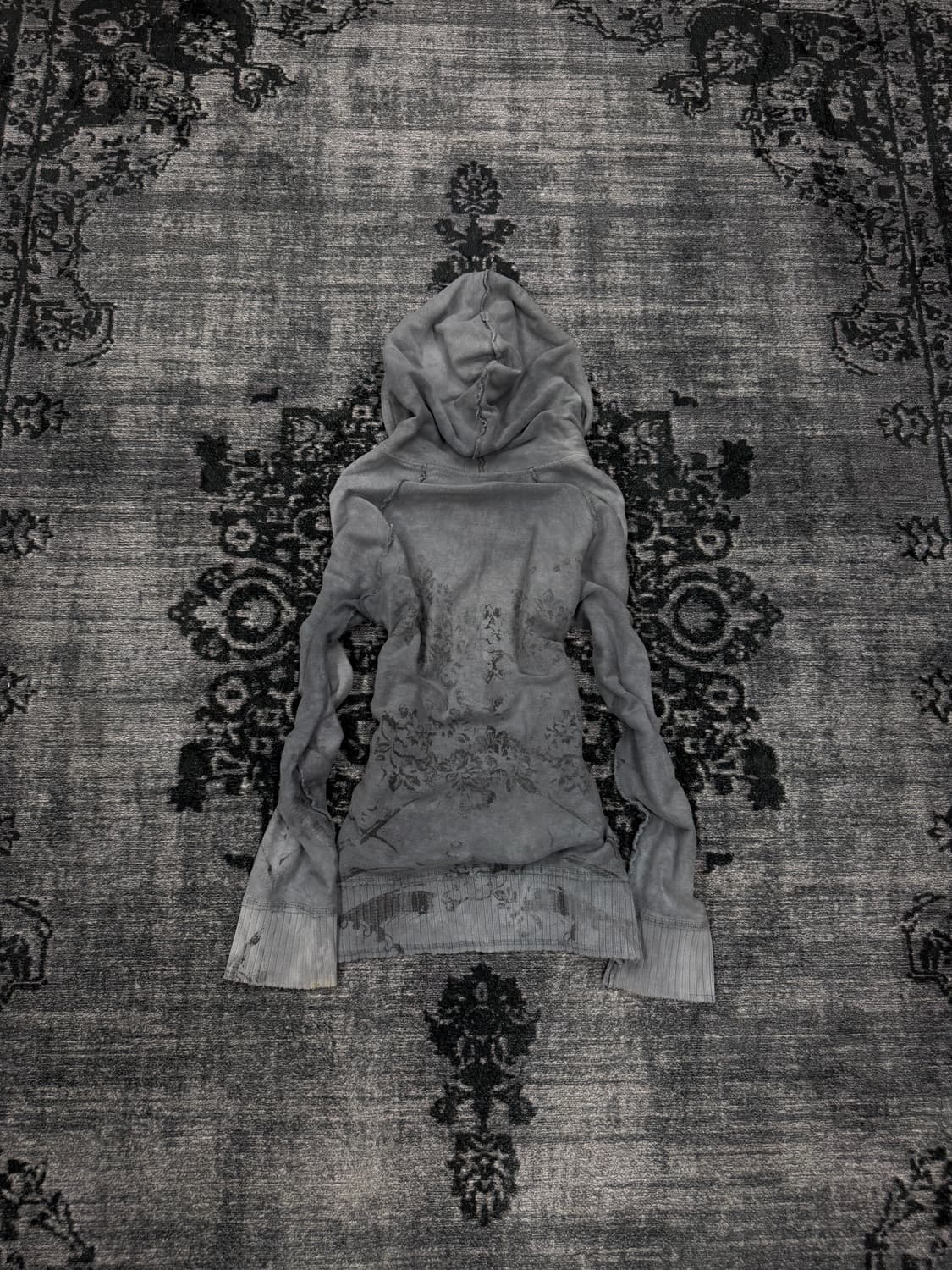 Salvage 00s y2k death to death hoodie 상품이미지6