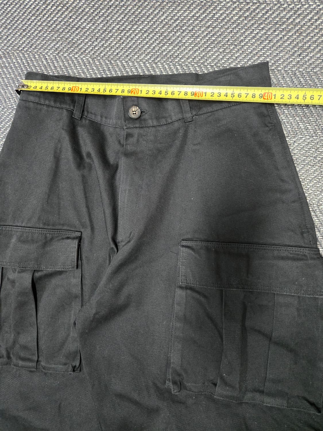 노쿨러스 헤비워시드 카고 조거팬츠 블랙 2 상품이미지5