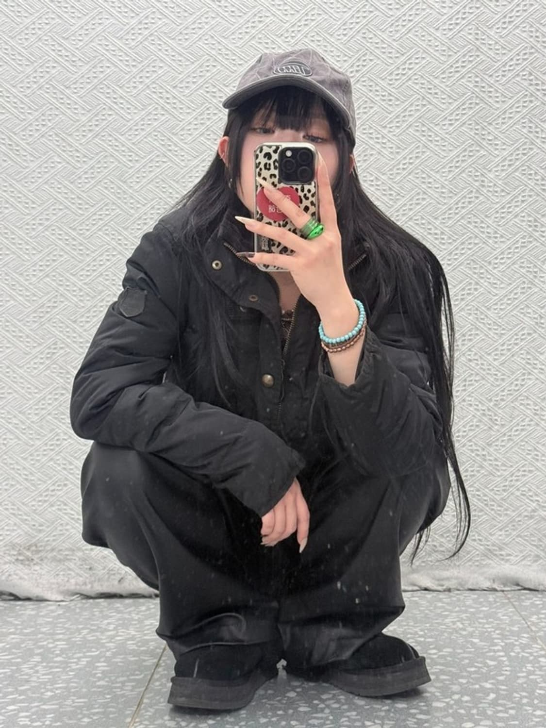 팀코믹스 스트릿 Y2K 별자수 그런지 볼캡 C08510 상품이미지2