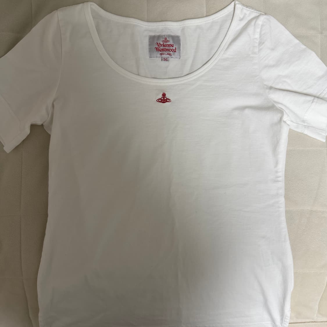 비비안웨스트우드 레드라벨 반팔 티셔츠 상품이미지1