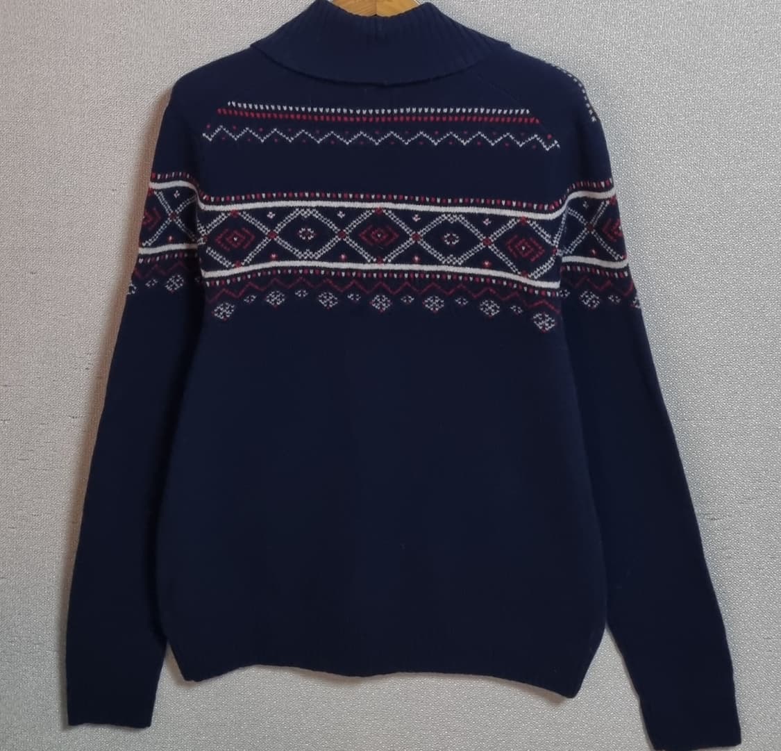 새상품) M (95) 브룩스브라더스 네이비 숄카라 니트 가디건 상품이미지2