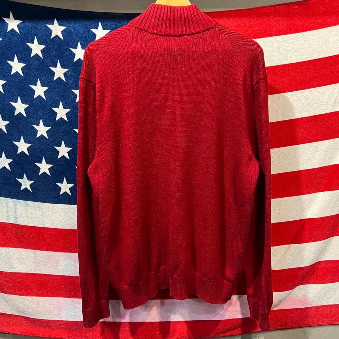 폴로 랄프로렌 하프넥 니트집업 상품이미지2