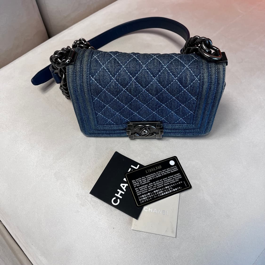 샤넬백 보이샤넬 데님 미니 상품이미지1