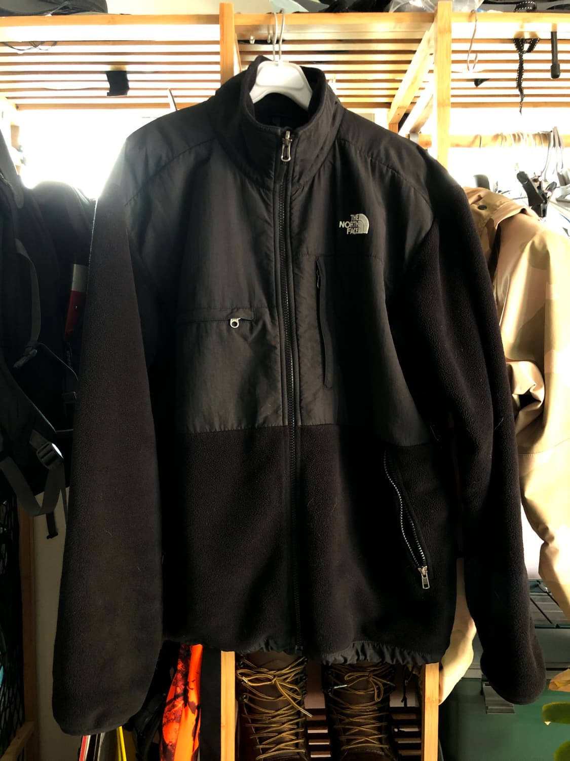 빈티지 노스페이스 데날리 블랙 후리스 폴라텍 플리스 자켓 L(105) 상품이미지9
