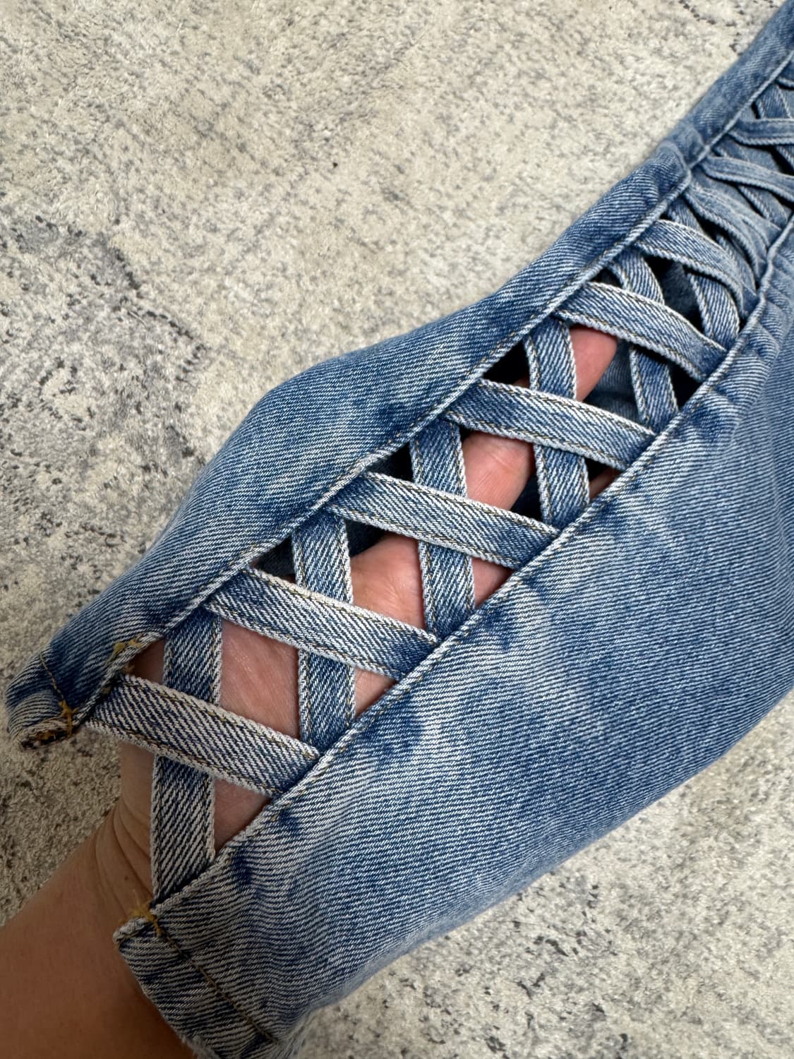 마틴로즈 해치 데님 팬츠 상품이미지3