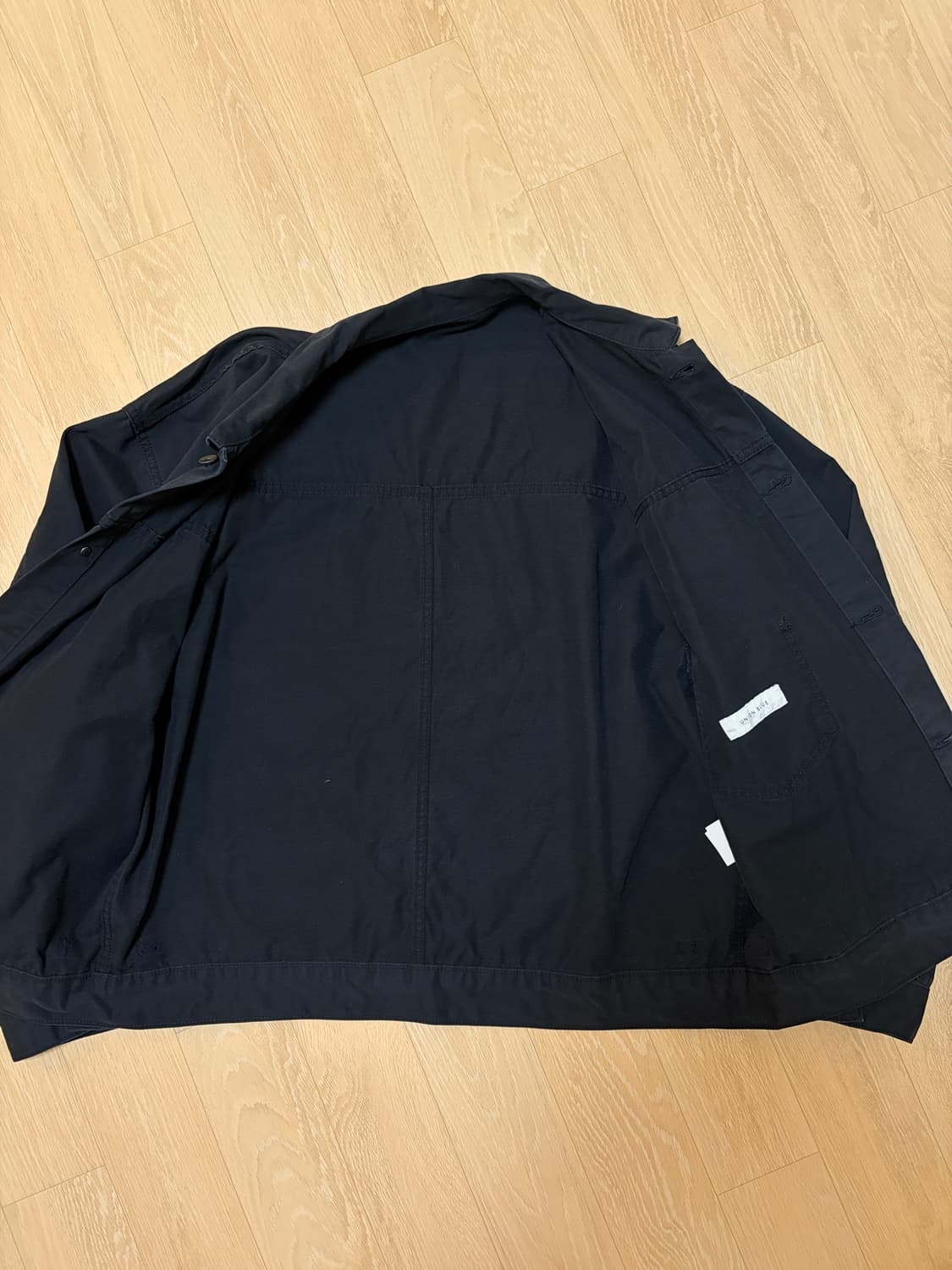 유니온블루 델피 델파이 트러커 빈티지 블랙 xl 상품이미지3