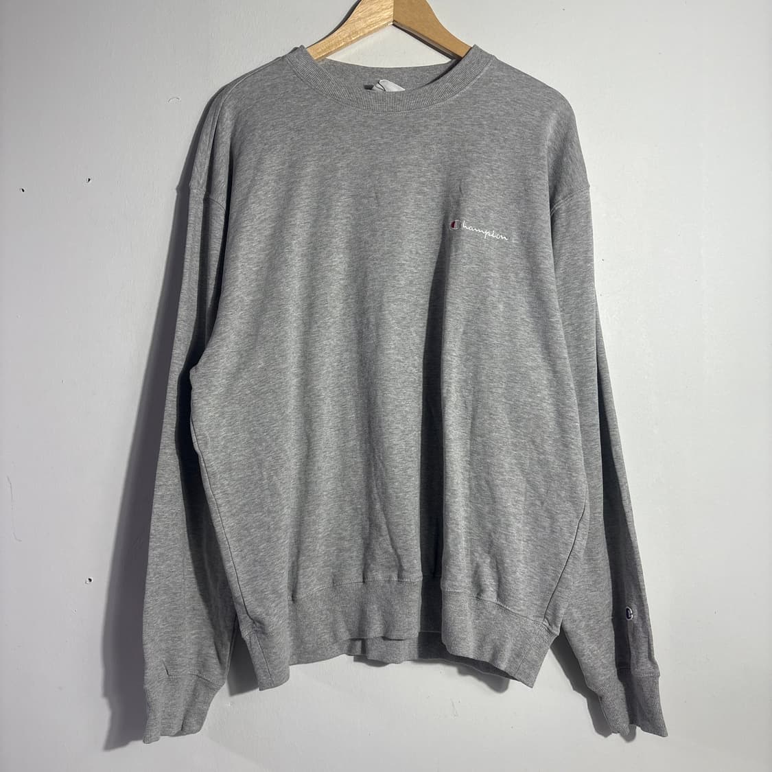 챔피온 로고 맨투맨 스웨트셔츠 (무료배송) 상품이미지1