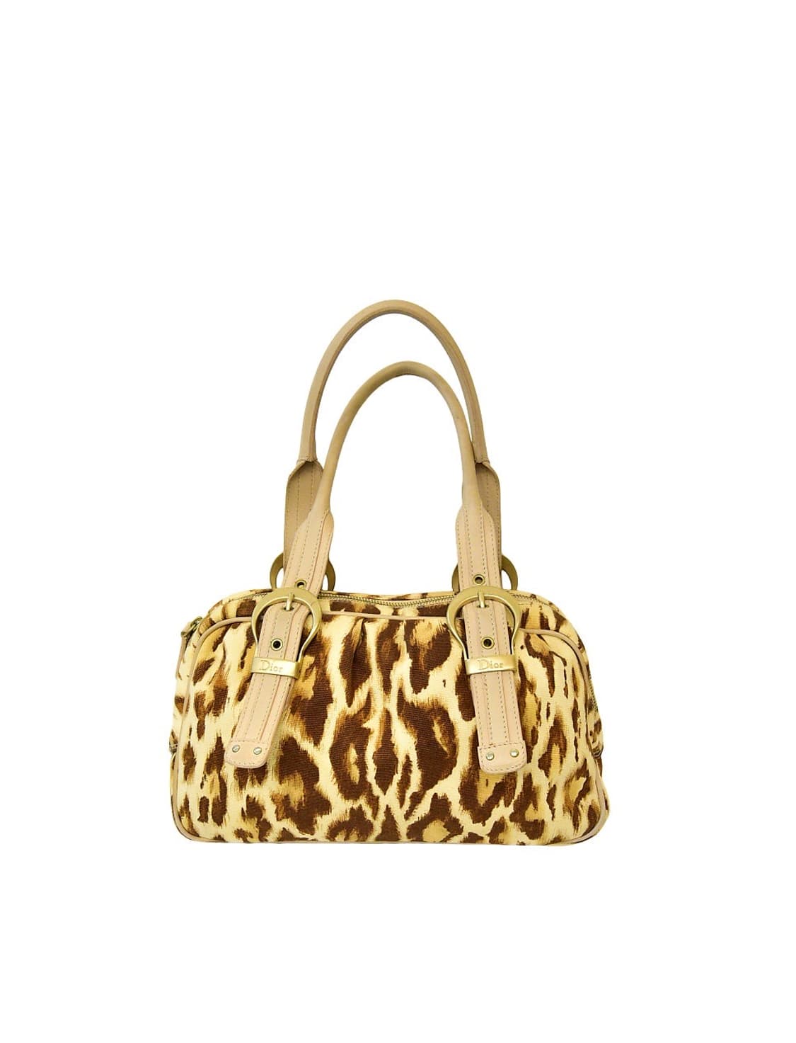 디올 레오파드 빈티지 숄더백(정품) 상품이미지4