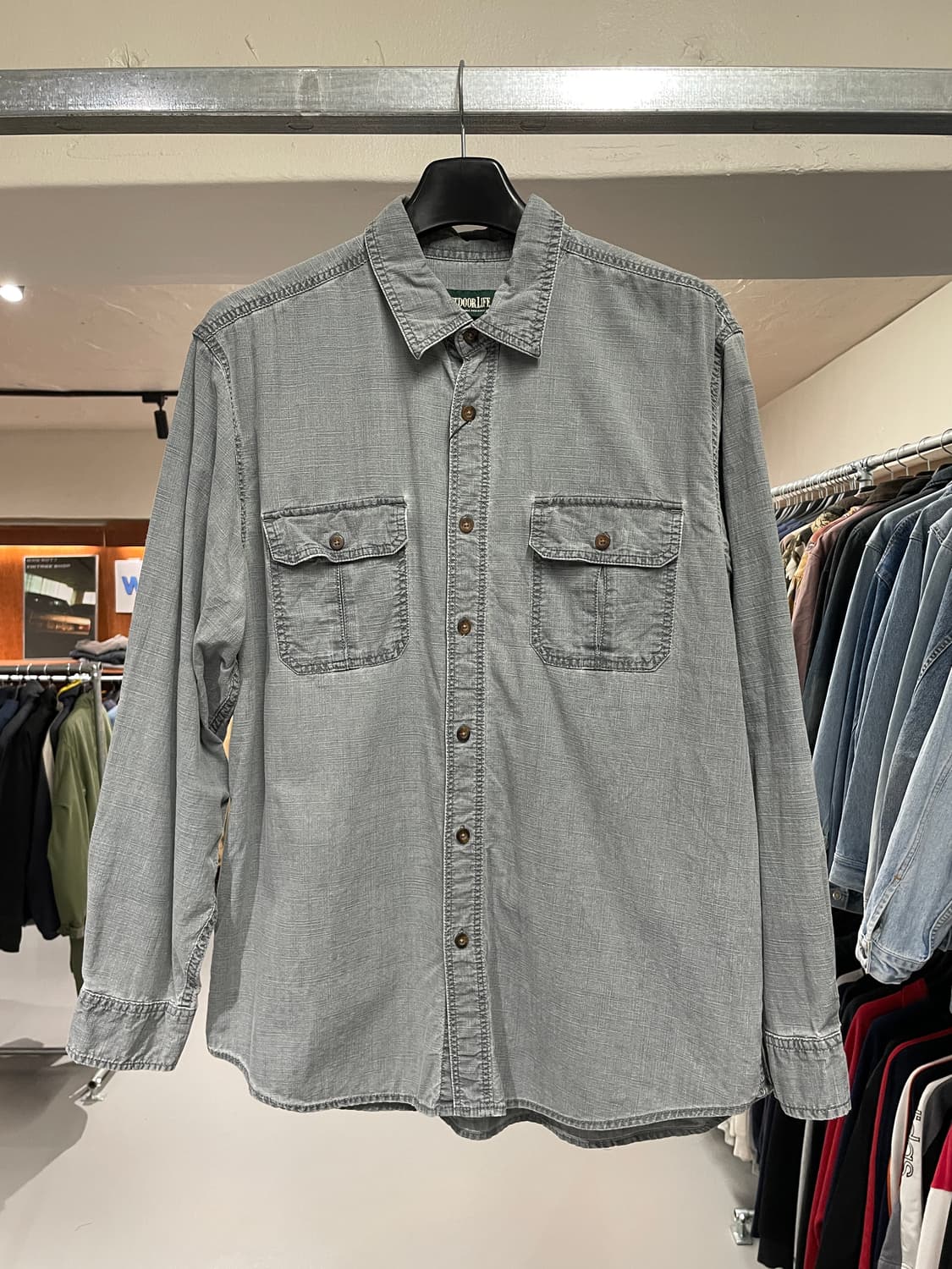 빈티지 워크 셔츠   상품이미지6