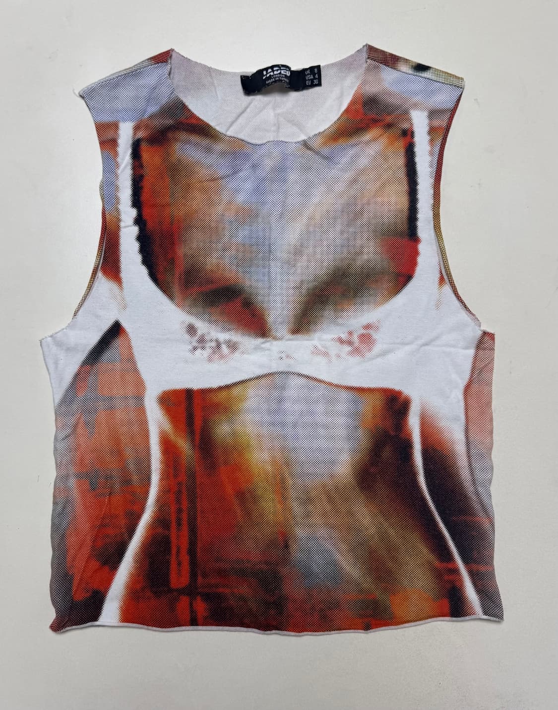 Jaded London Bare All Tank 제이디드런던 민소매 탑 상품이미지1