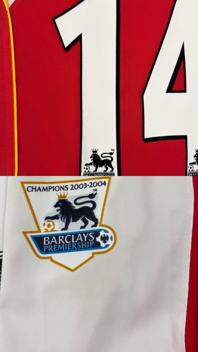 04-05 아스날 홈 앙리 유니폼 상품이미지4