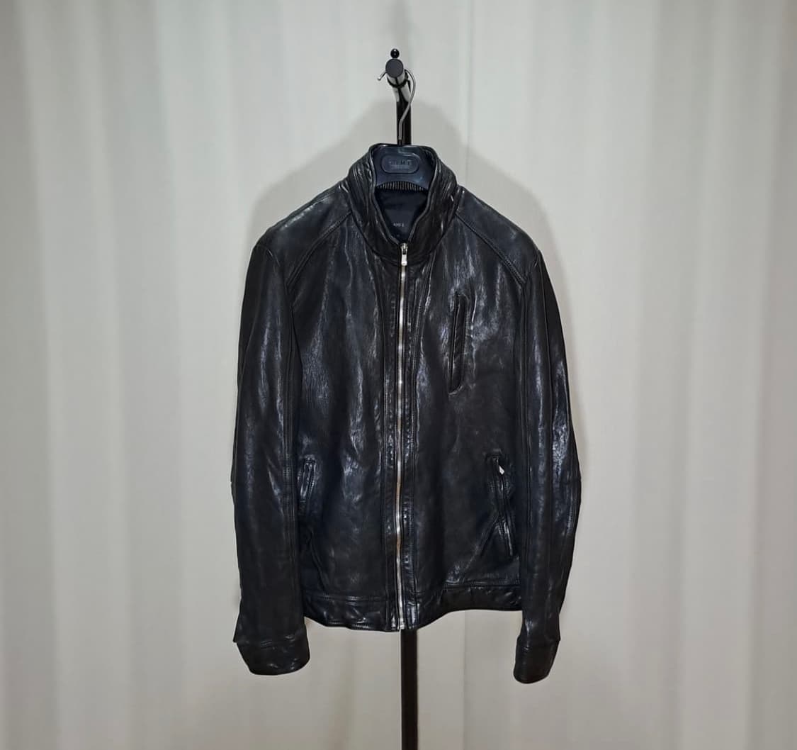 AND Z 앤드지 양가죽 싱글레더자켓 B300 상품이미지1