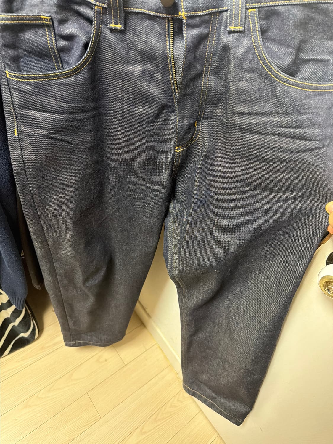 (3번실착)칼하트 브래든 팬츠 스미스 블루 리지드 상품이미지3