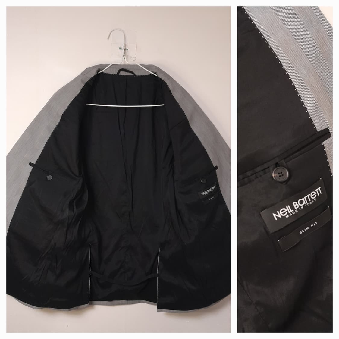 이태리 닐바렛 나일론 블레이져 50/100 상품이미지7