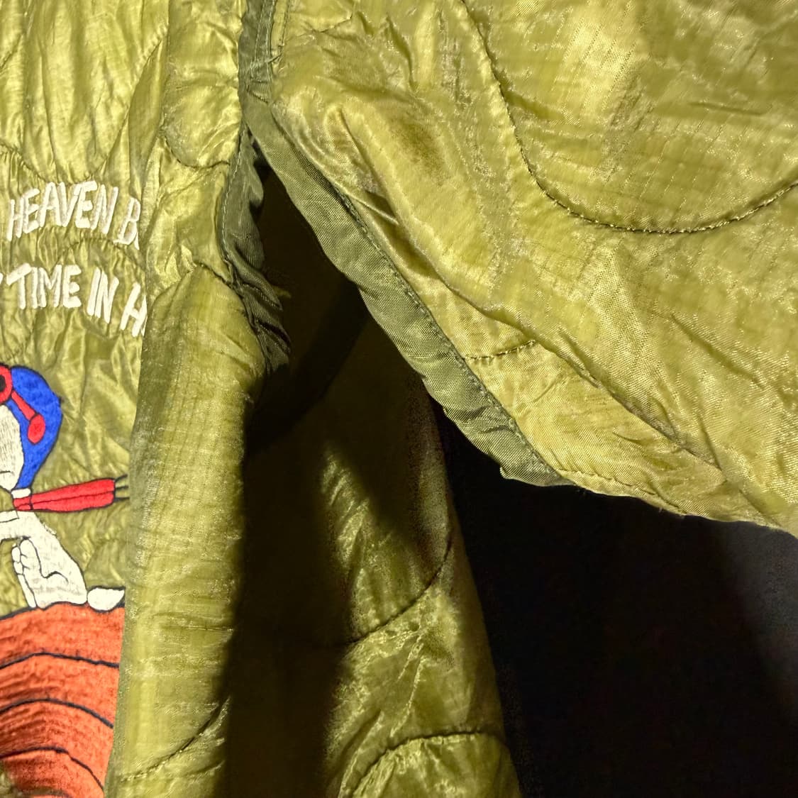 스누피 밀리터리 라이너 OLD_8350 상품이미지8