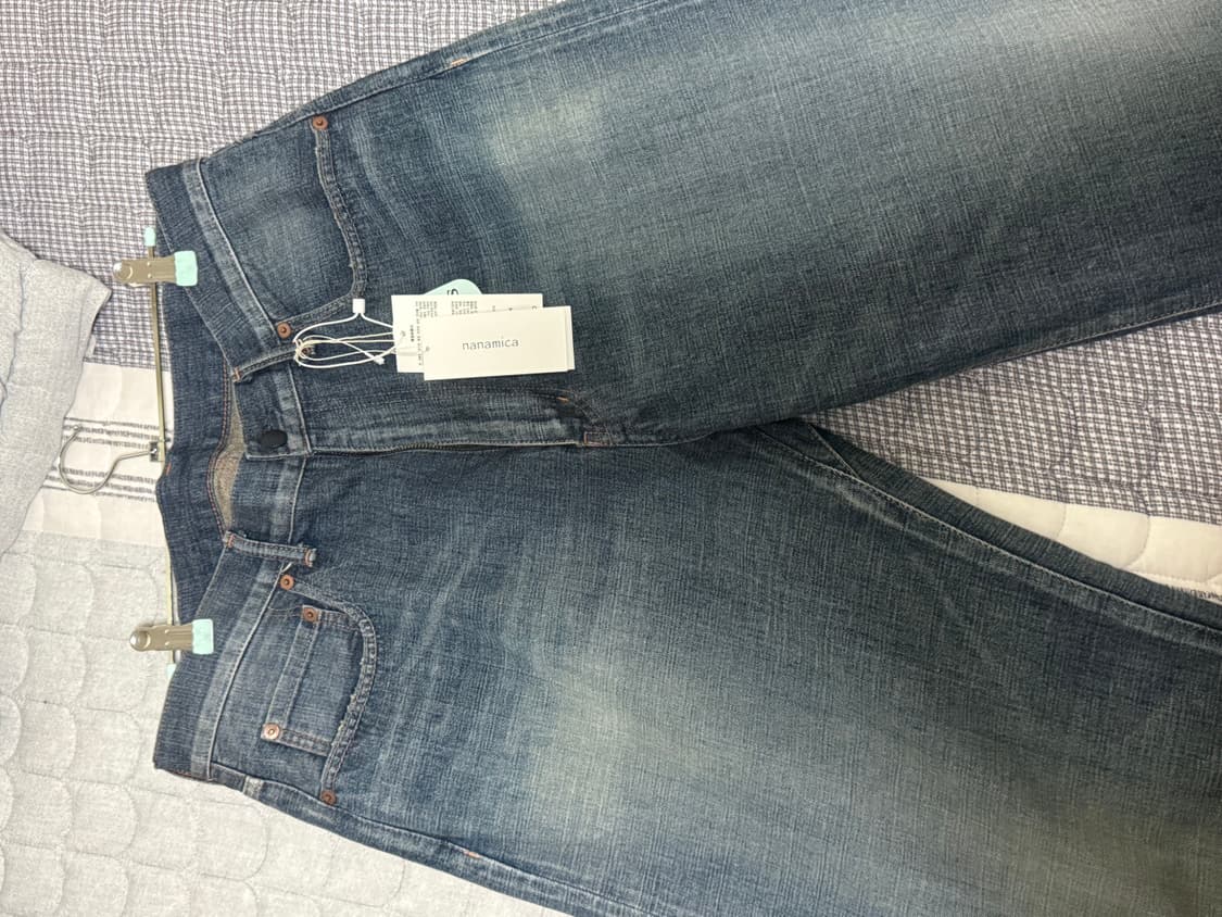 (새상품)나나미카 셀비지데님 빈티지 인디고 34 상품이미지1