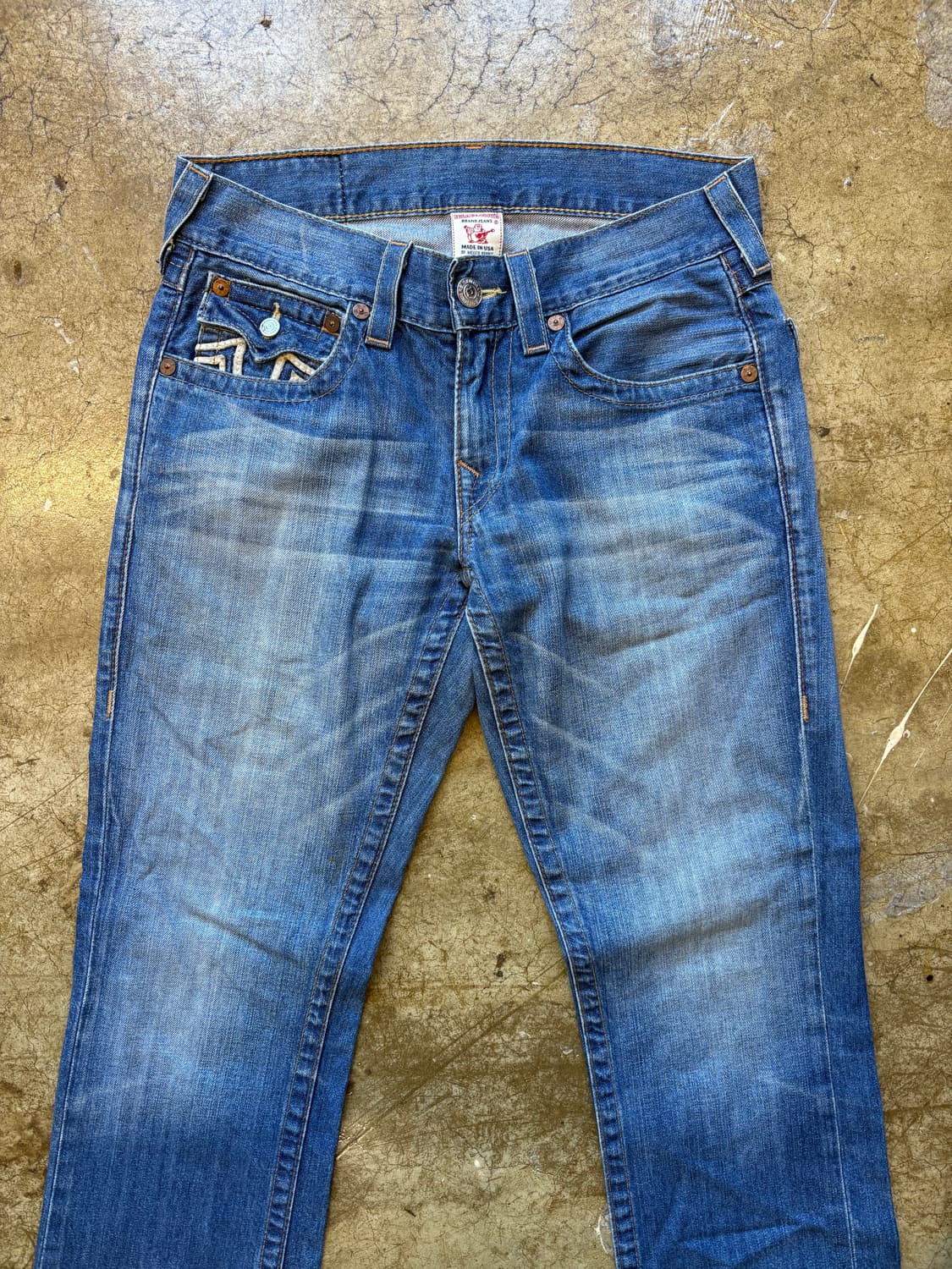 usa 미제 트루 데님 플레어 진 상품이미지3