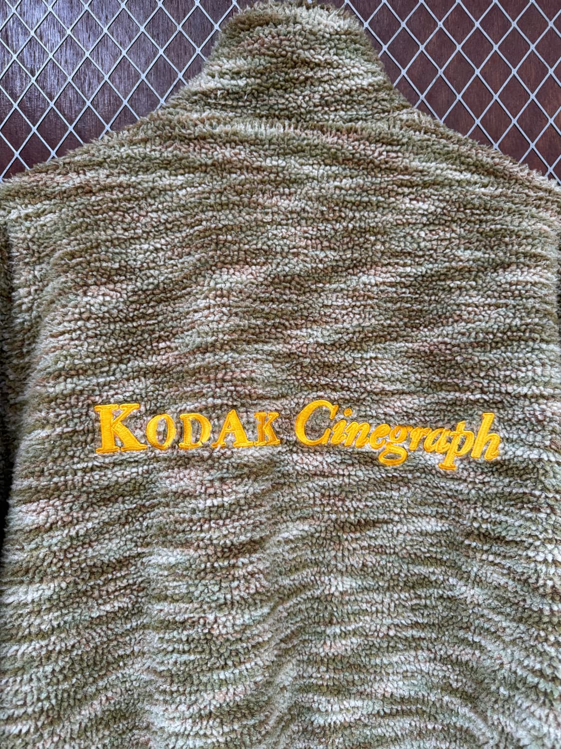 kodak 코닥 뽀글이 리버시블 쉐르파 양털 후리스 자켓 S 상품이미지4