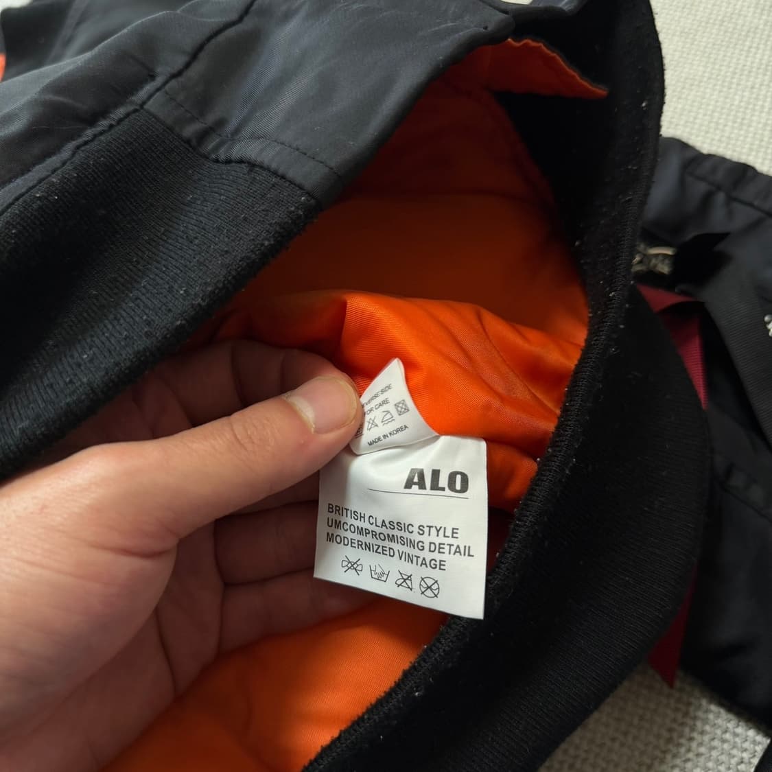 ALO MA-1 항공자켓 상품이미지3