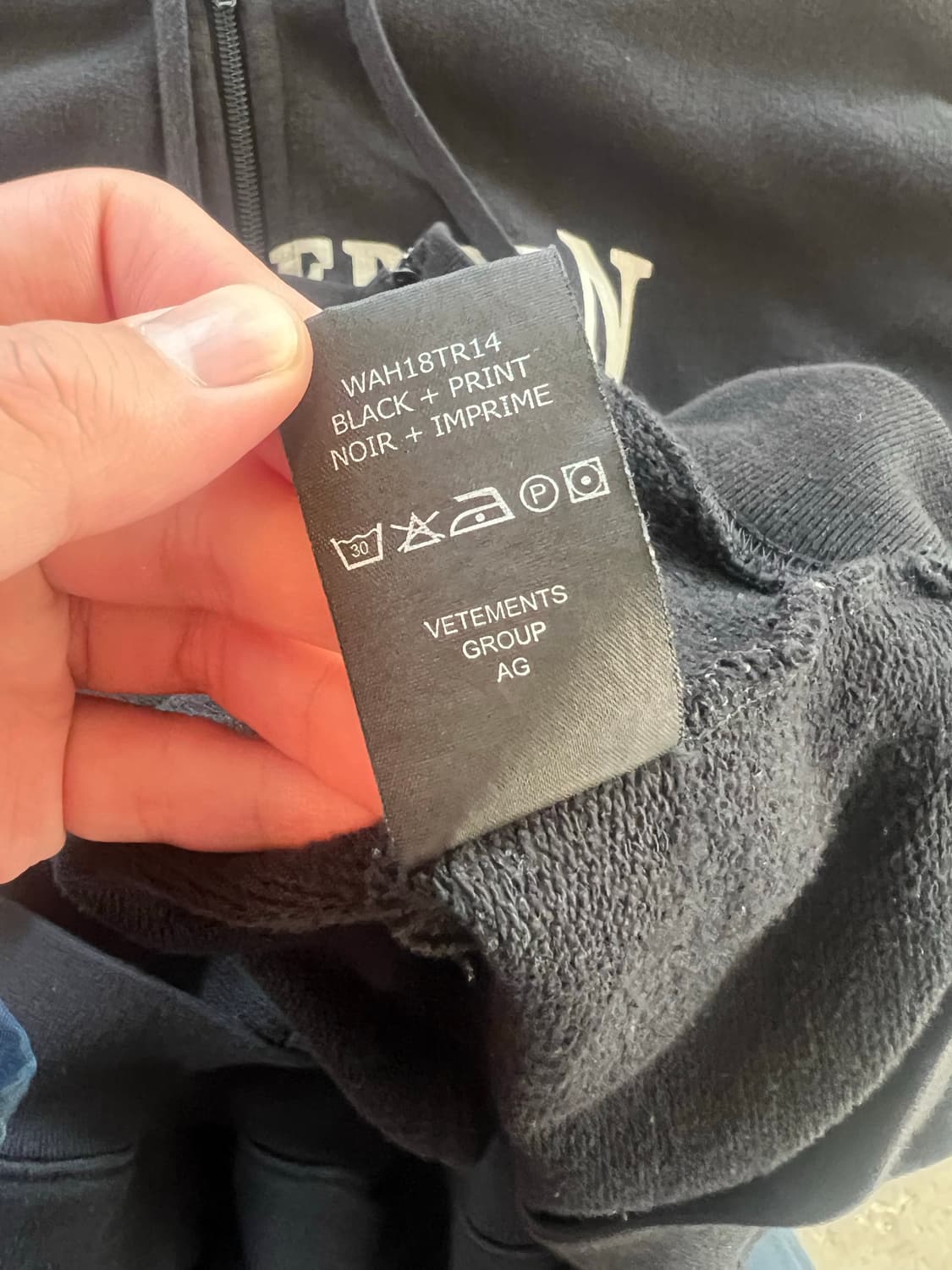 [xs] 베트멍 앤트워프 후드집업 상품이미지7