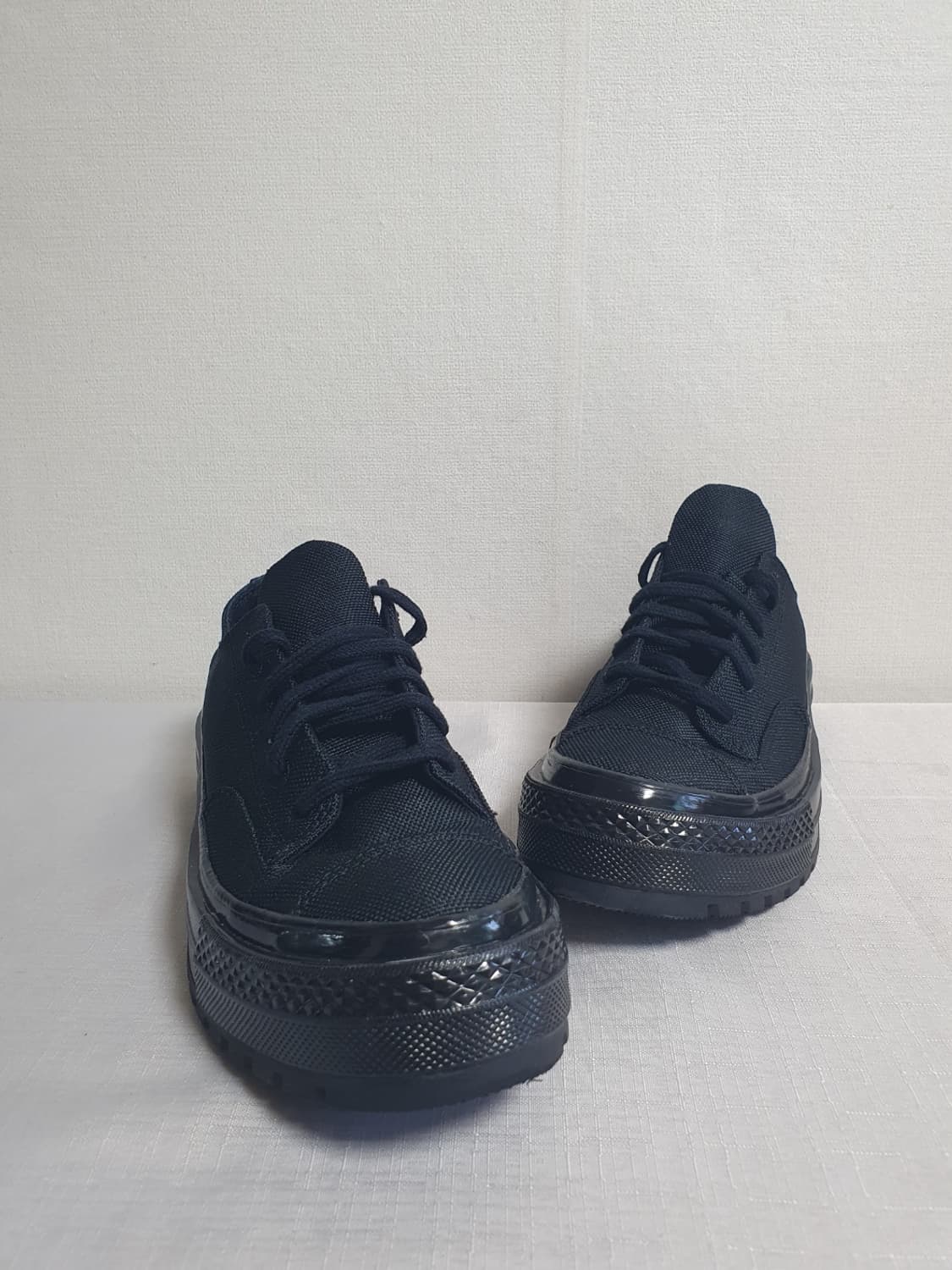 230mm 컨버스 척70 내셔널 캔버스 블랙 스니커즈 상품이미지5