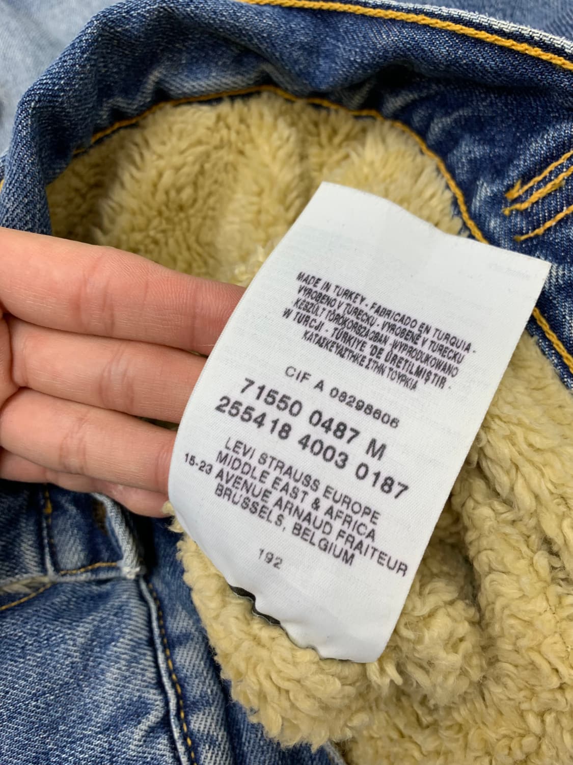 리바이스 데님 쉐르파 자켓 #481 상품이미지6