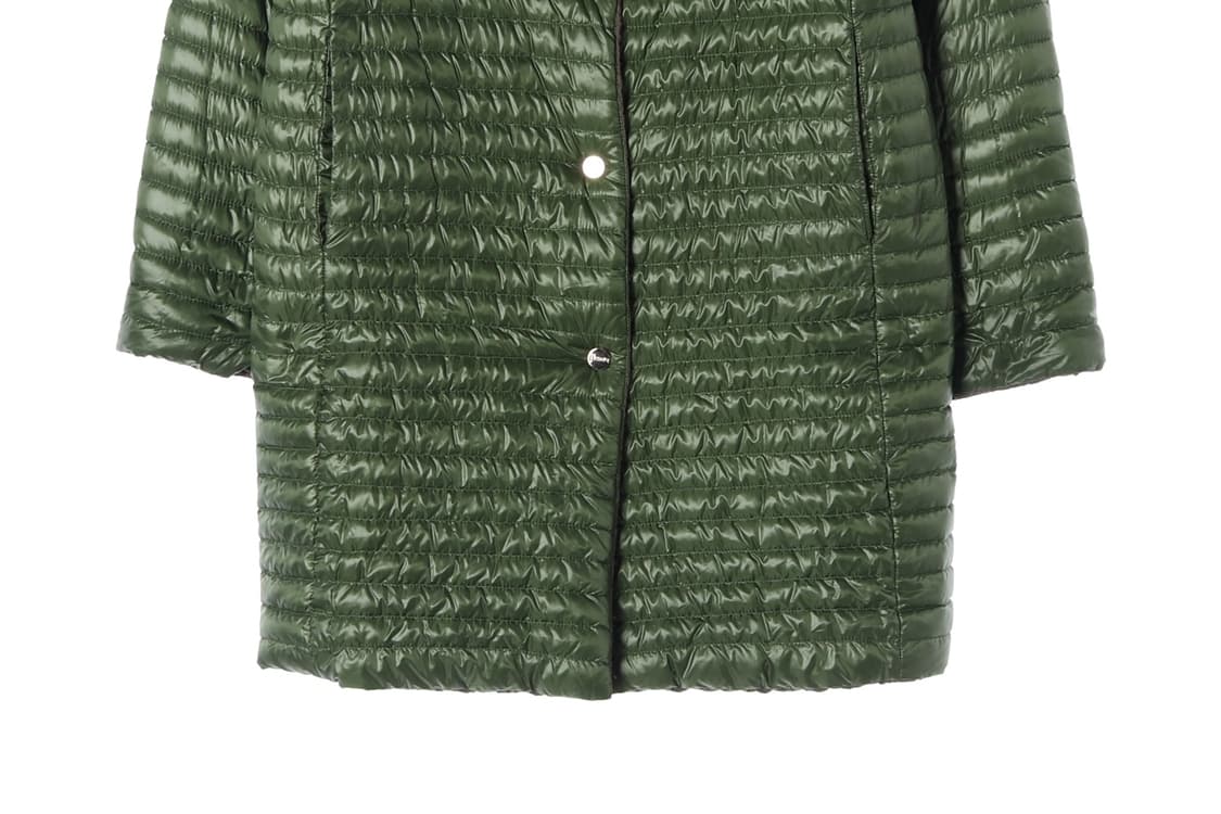 에르노 구스다운 그린 하프넥 하프 경량 패딩 다운 재킷 상품이미지4