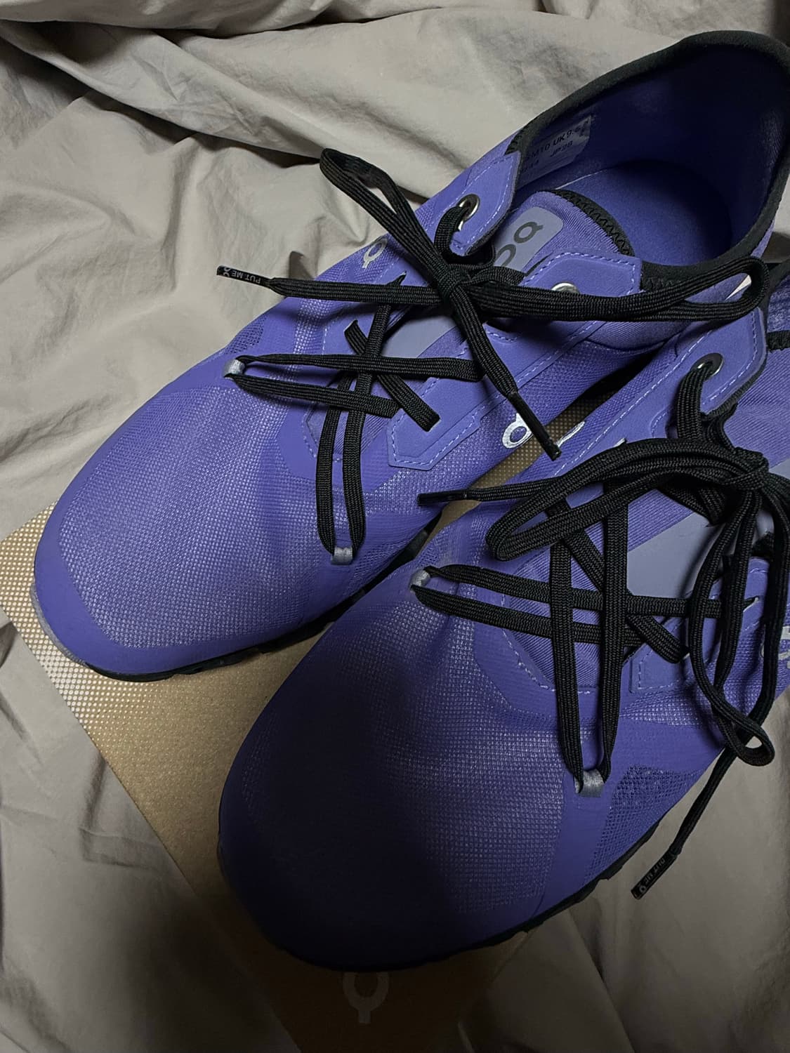 온러닝 클라우드X3 AD 블루베리 블랙 EU44 280 판매 상품이미지2