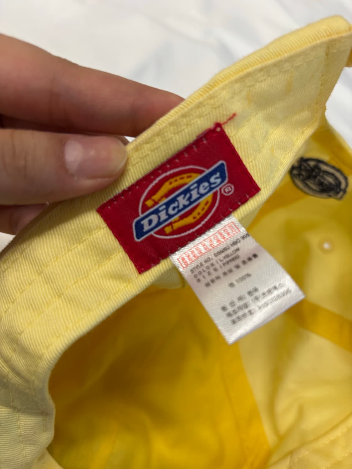 Dickies vintage Yellow cap 상품이미지5