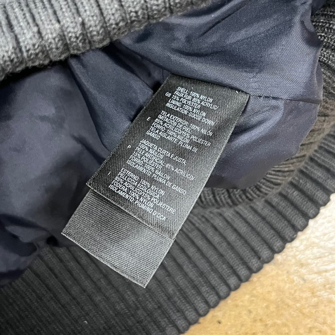 노스페이스 크롭 후드 숏패딩  상품이미지6