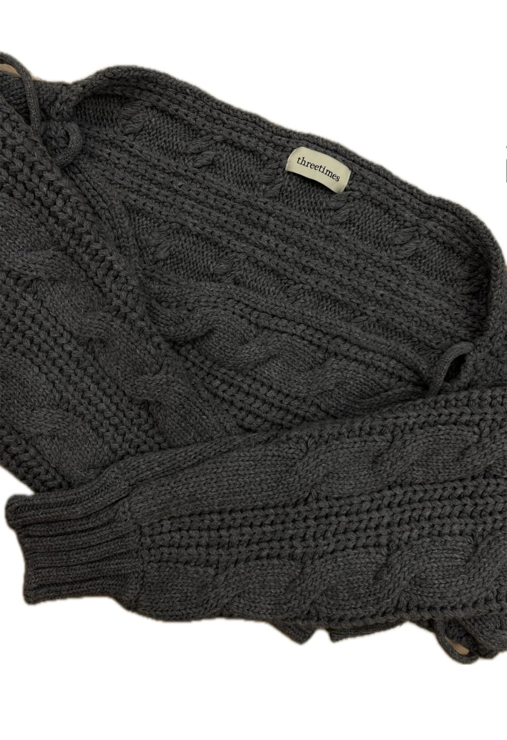 Cable baggy bolero 상품이미지2