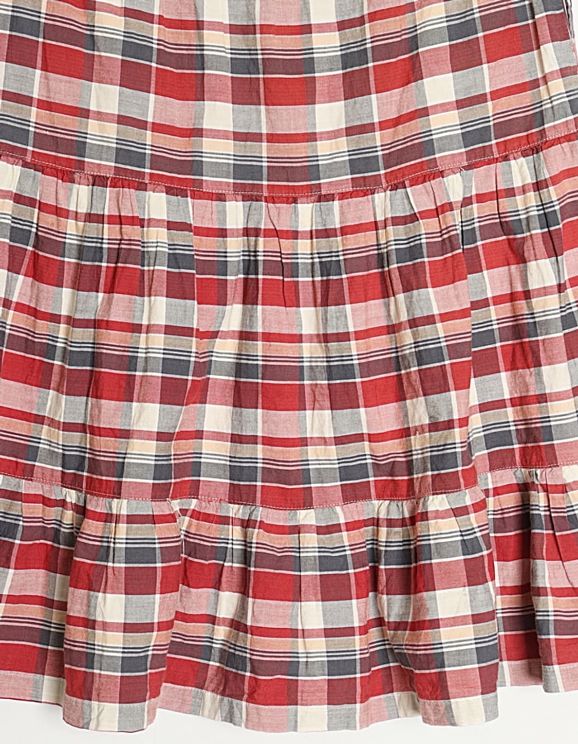 Non Check Tiered Mid Skirt (26) 상품이미지6