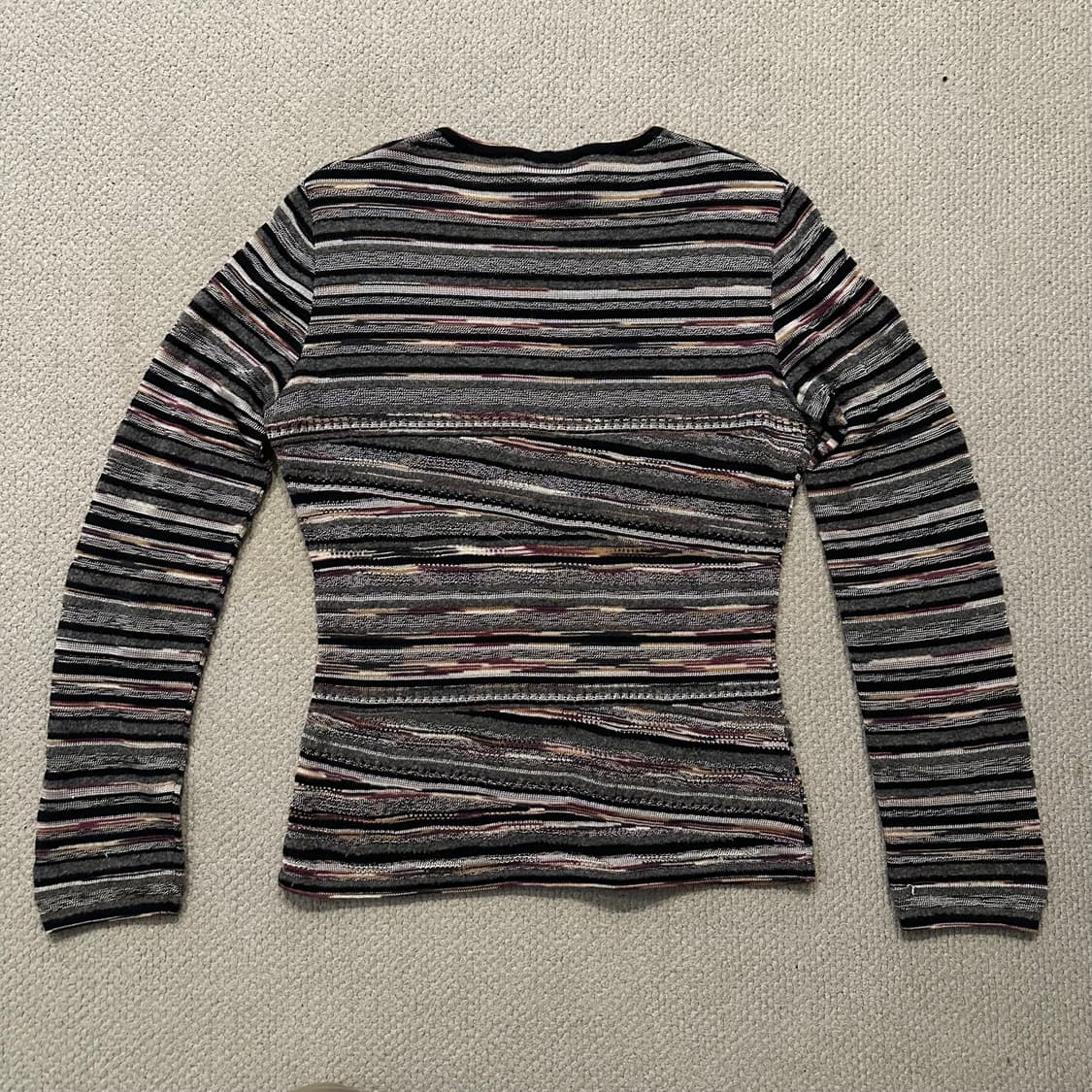 90s Italy 미쏘니(Missoni) 빈티지 니트 롱슬리브 상품이미지8