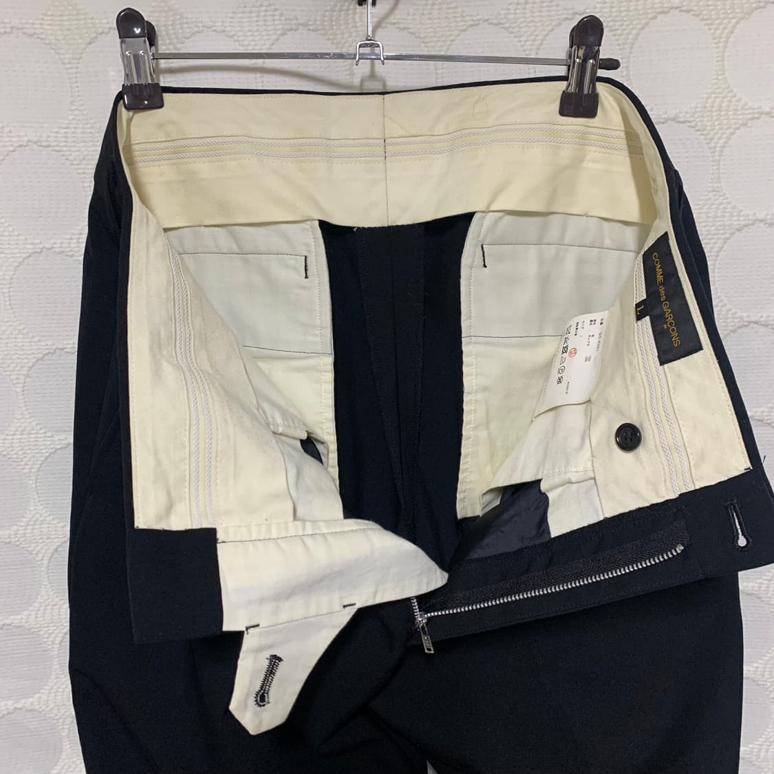 comme des garçons 울 팬츠 상품이미지4