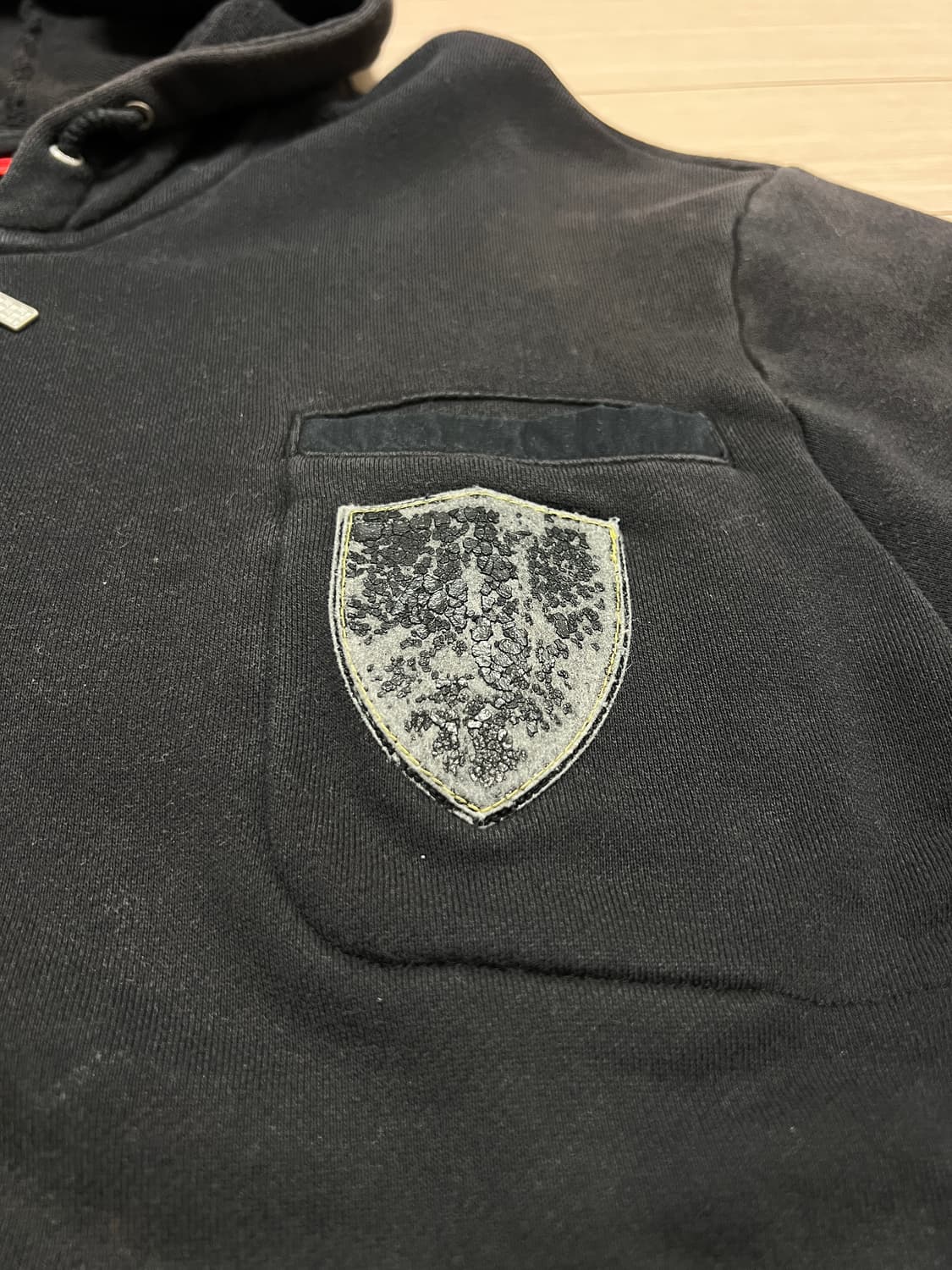 PUMA × Ferrari 블랙 후드 집업 / XL 상품이미지5