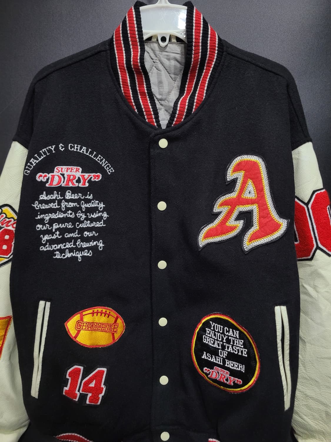 Superdry 슈퍼드라이  빈티지 아카이브 바시티 스타디움 자켓  상품이미지2