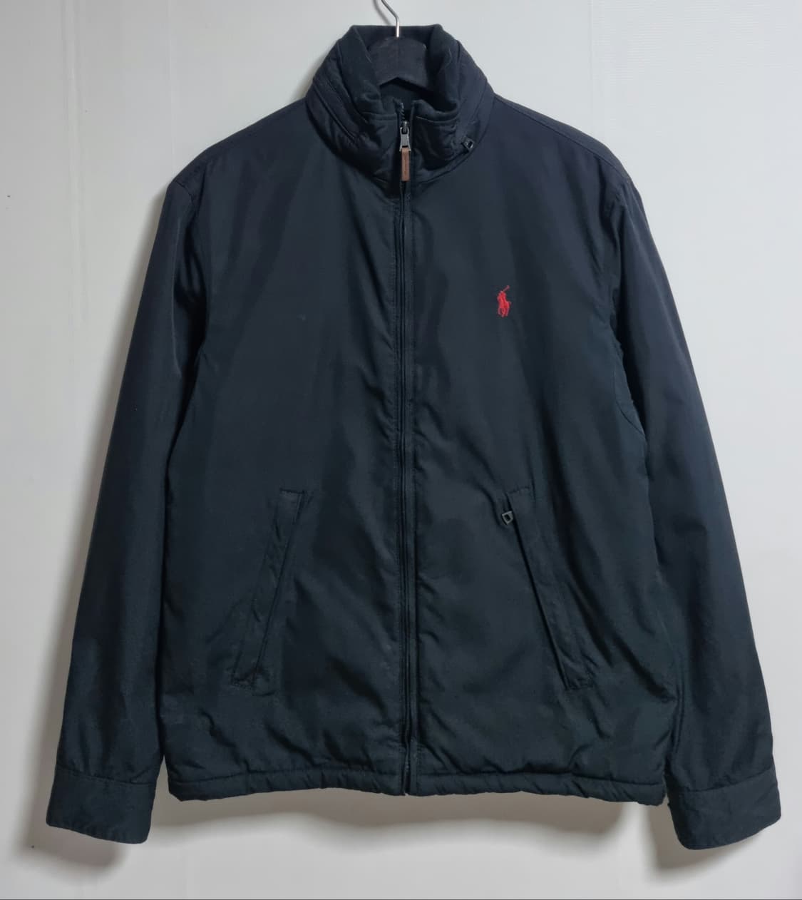 오버핏 S ) 폴로랄프로렌 블랙 기모 바라쿠다 블루종 자켓 상품이미지1
