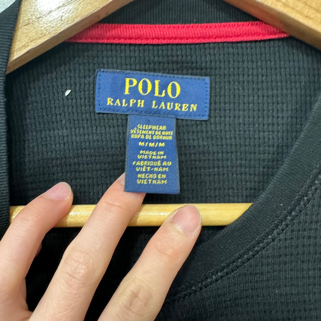 폴로 랄프로렌 와플 티 상품이미지4