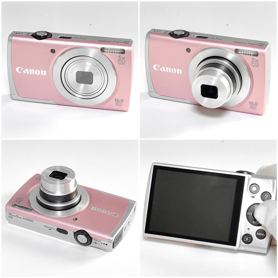 캐논 파워샷 A2600 IS 베이비핑크 빈티지디카 상품이미지2