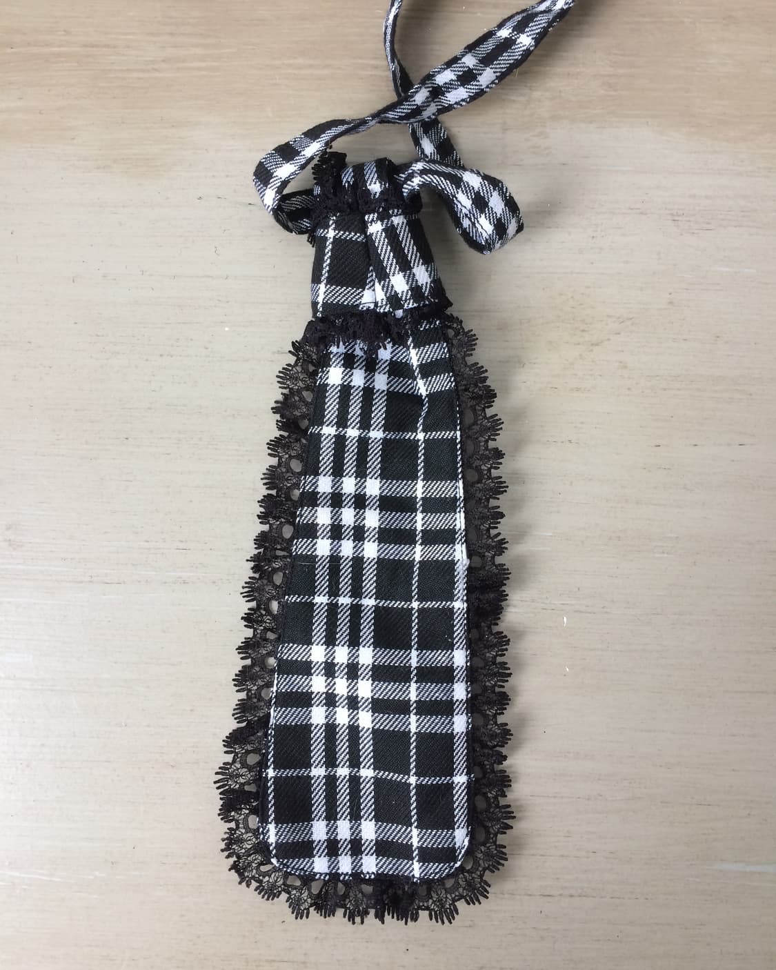 check pattern tie 상품이미지3