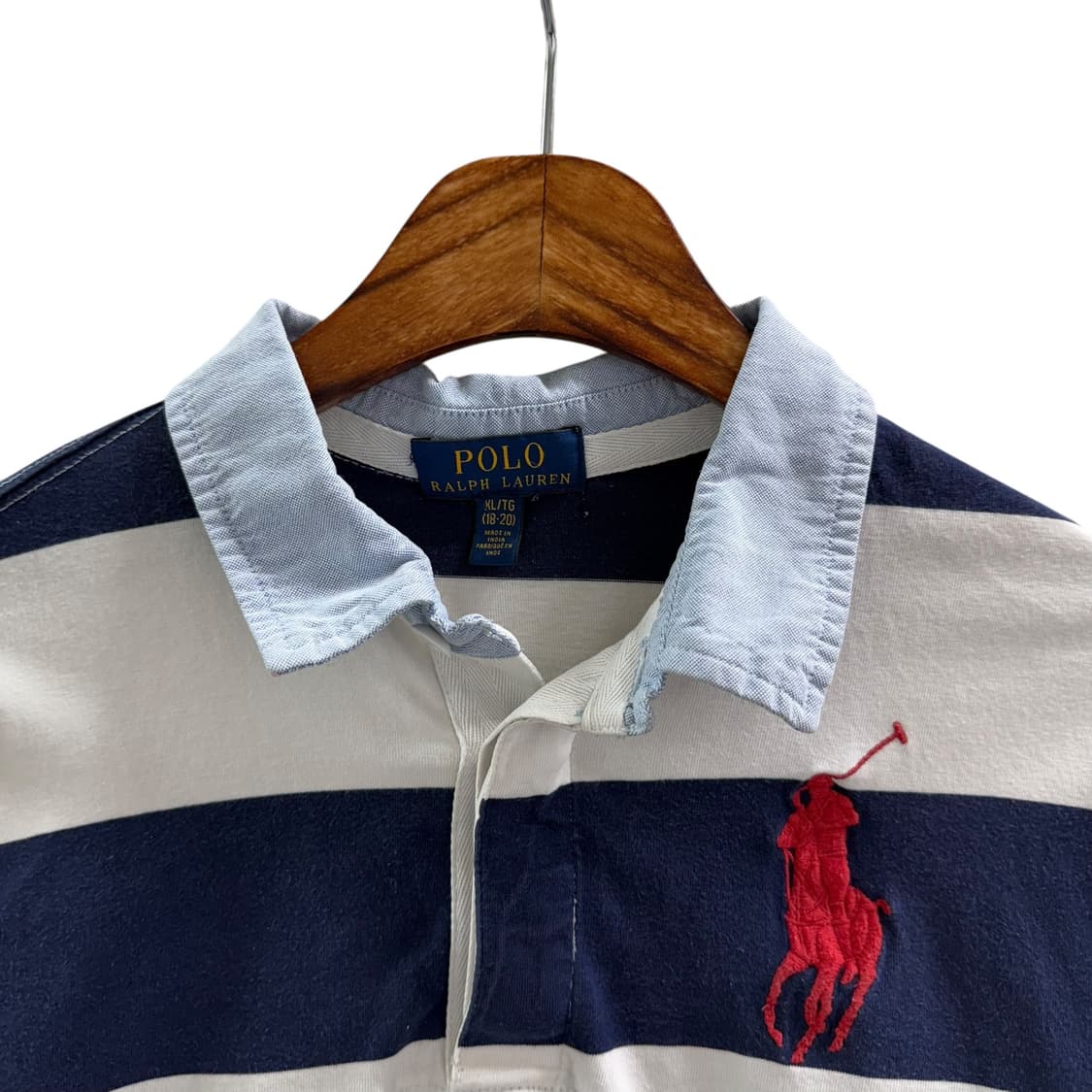 [XL] 폴로 네이비 스트라이프 카라티 상품이미지5