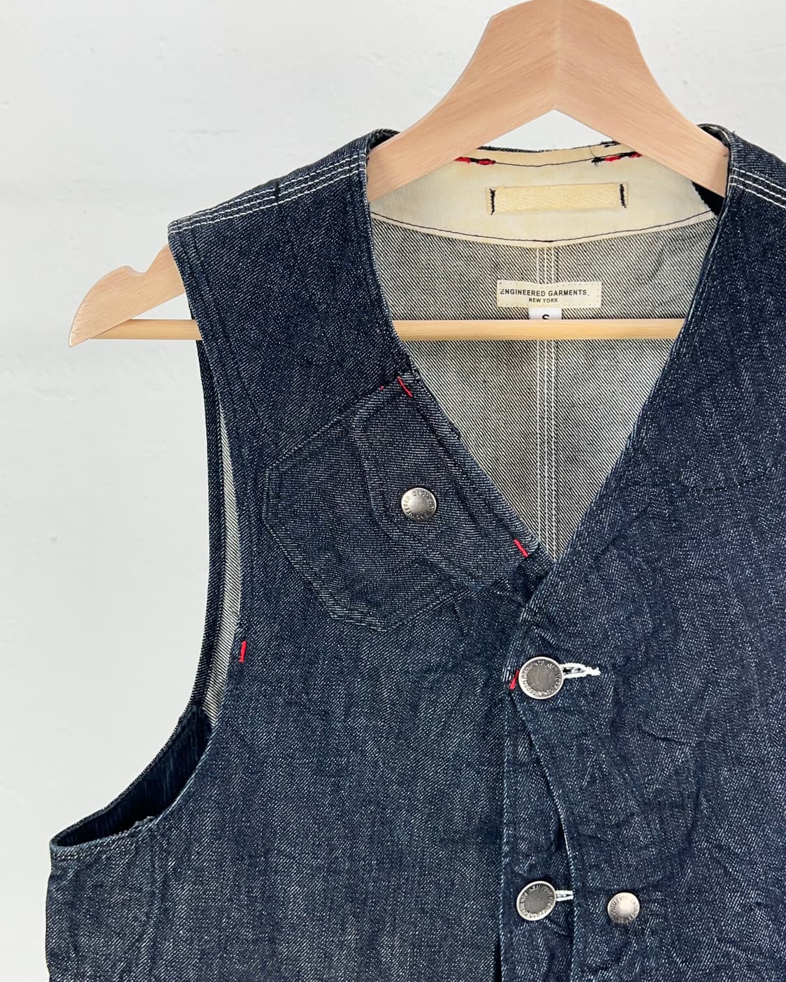 엔지니어드 가먼츠 업랜드 트래블러 유틸리티 포켓 데님 베스트 사이즈 S 상품이미지2