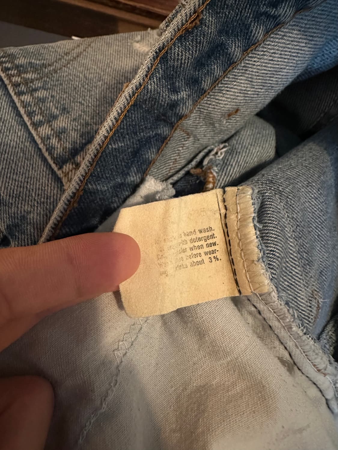 80s USA Levis 517 Boot Cut Denim Pants 상품이미지8