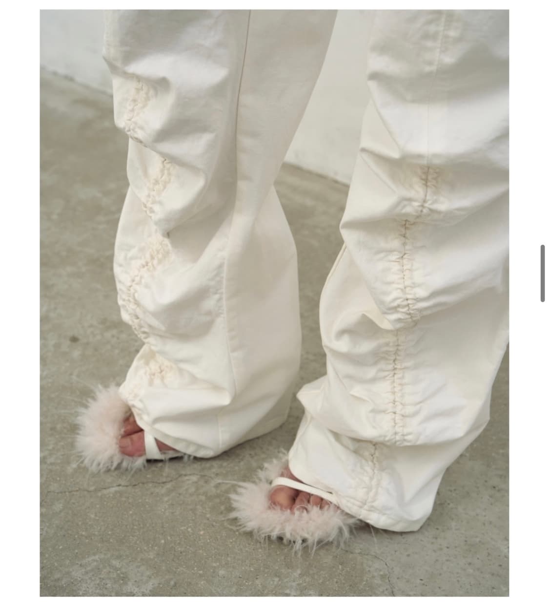 Lcdc white string trousers (새상품/s 사이즈) 상품이미지3