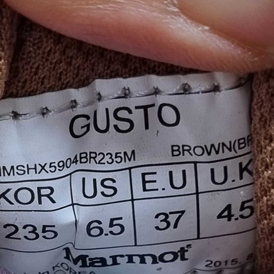 마모트 부스토 여성트레킹화235 상품이미지6