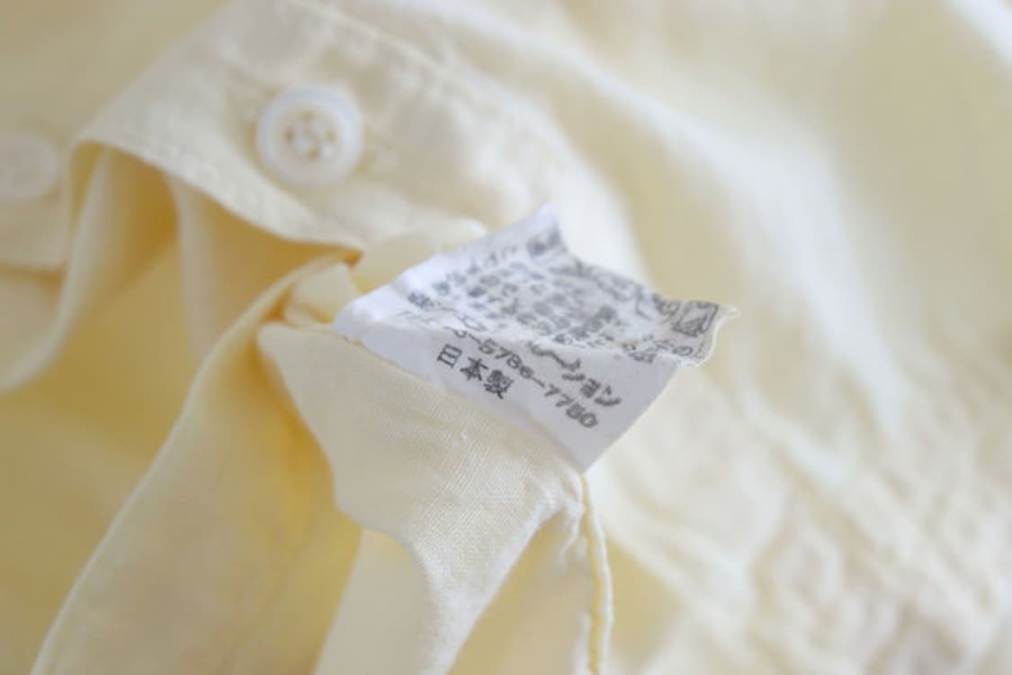 NATURAL LAUNDRY yellow shirt 상품이미지8